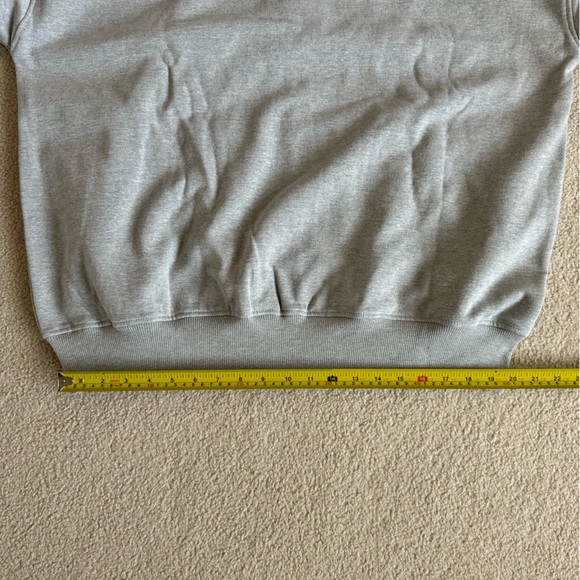 Hours Drop Shoulder Zip Hoodie Grey XL BNWT - Picture 6 of 6